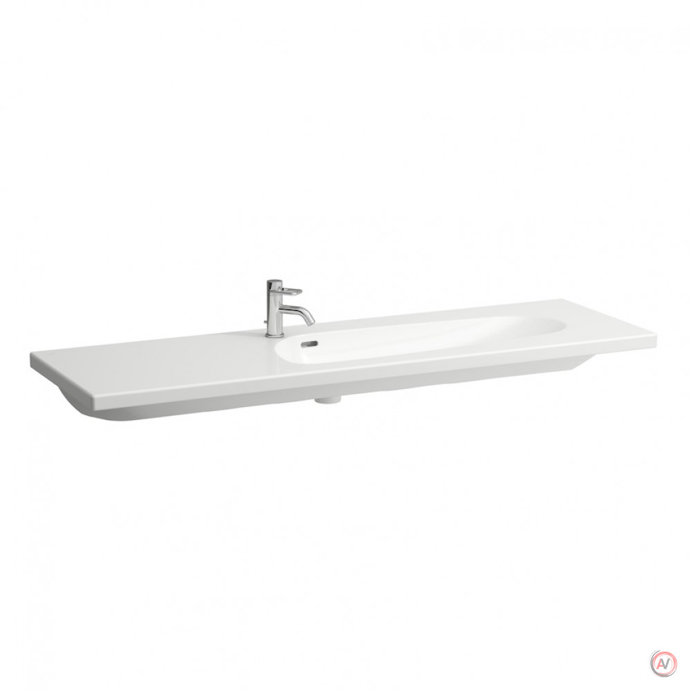 Раковина Laufen Palomba 1600х500х40 полка слева 8.1480.8.000.104.1