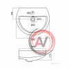 Раковина Santek Аллегро 60 1WH301953