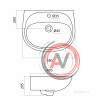 Раковина Santek Анимо 60 1WH110508