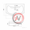Раковина Santek Балтика 70 1WH207776