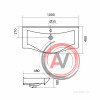 Раковина Santek Беверли 100 1WH302502