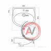 Раковина Santek Бореаль 60 1WH110484