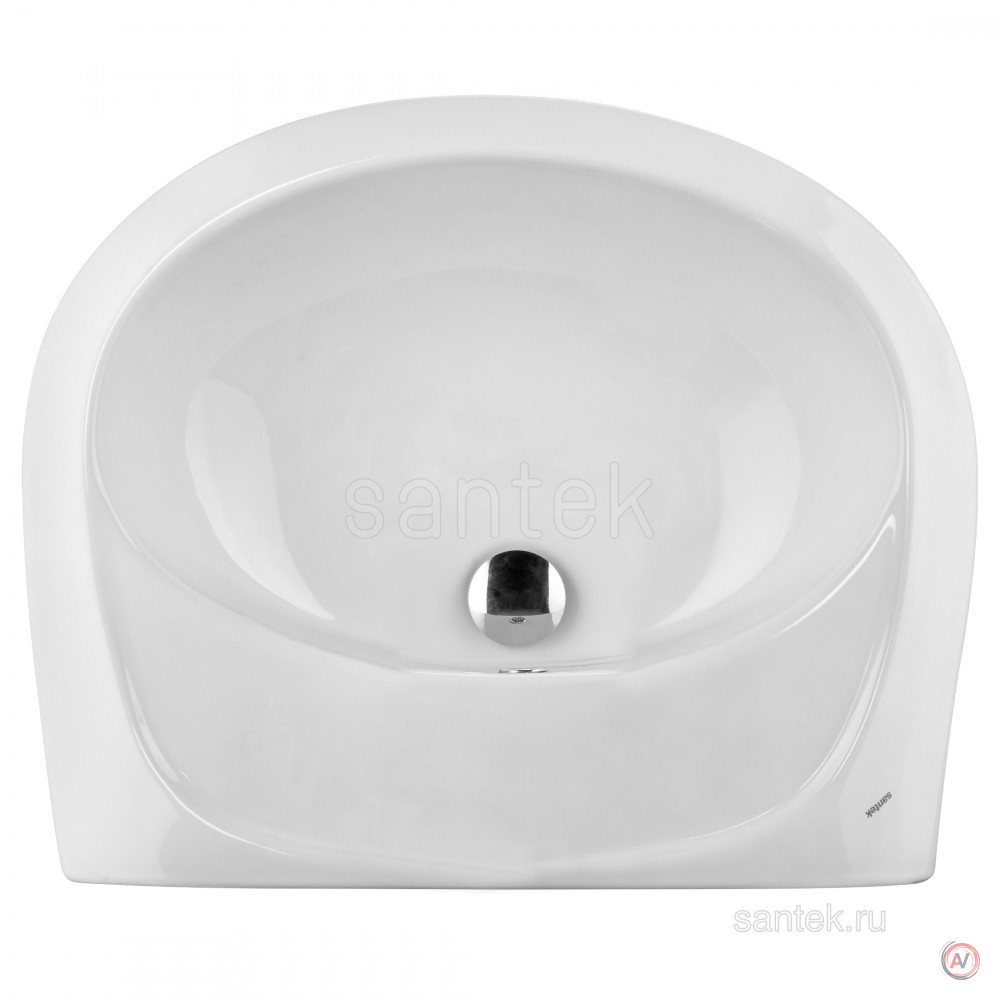 Раковина Santek Бриз 40 без отверстия под смеситель 1WH110439