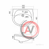 Раковина Santek Бриз 55 1WH110460