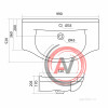 Раковина Santek Эльбрус 100 1WH110255