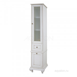 Шкаф - колонна Aquaton Беатриче правый слоновая кость с патиной 1A187403BEM6R
