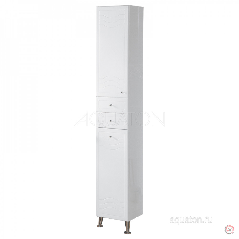 Шкаф - колонна Aquaton Домус левый белый 1A122003DO01L