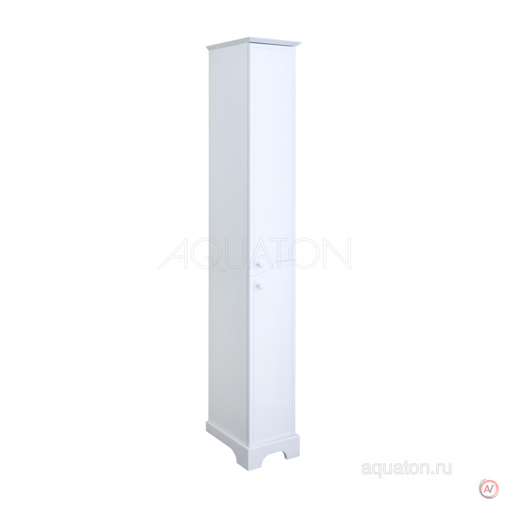 Шкаф - колонна Aquaton Элен левый белый 1A228603EN01L