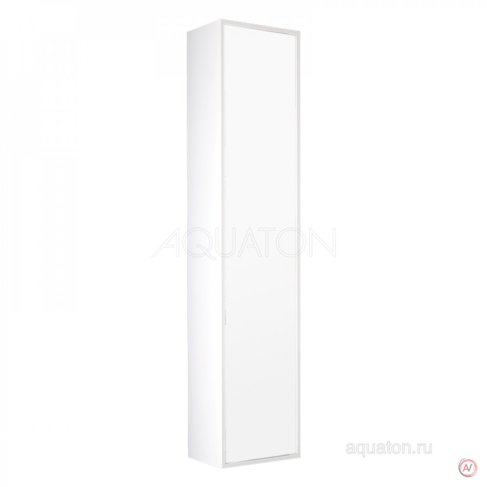 Шкаф - колонна Aquaton Римини подвесная белый 1A134603RN010