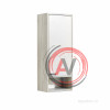 Шкаф - колонна Aquaton Флай 1-створчатый белый, дуб крафт правый 1A237903FAX1R