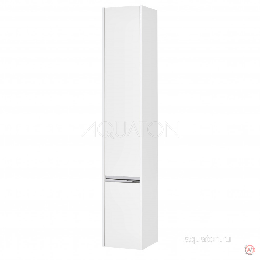 Шкаф - колонна Aquaton Капри левый белый глянец 1A230503KP01L