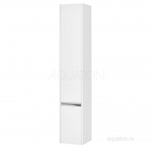 Шкаф - колонна Aquaton Капри левый белый глянец 1A230503KP01L