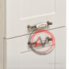 Шкаф - колонна Aquaton Леон дуб белый 1A186503LBPS0