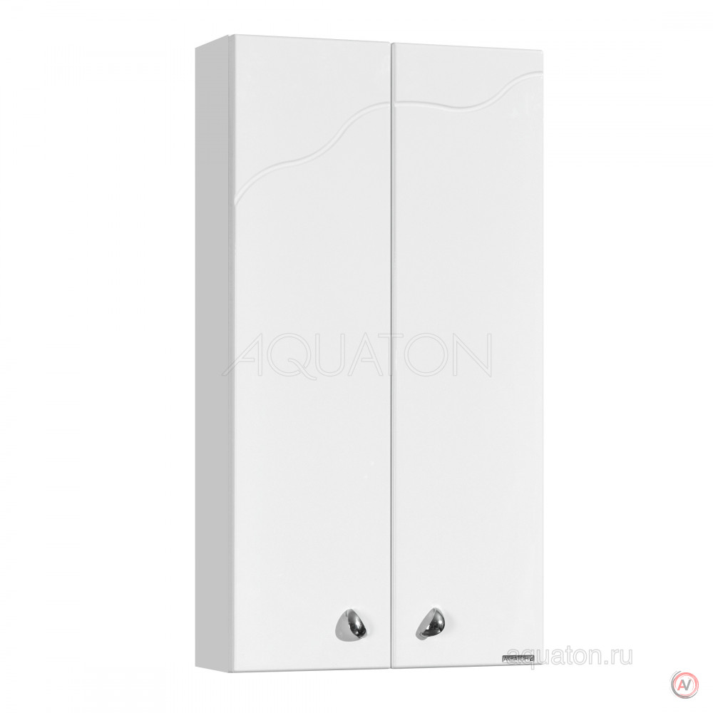 Шкафчик Aquaton Колибри двустворчатый левый белый 1A065403KO01L