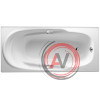 E2910-00 ванна ADAGIO /170x80/ (бел) с отв. под ручки