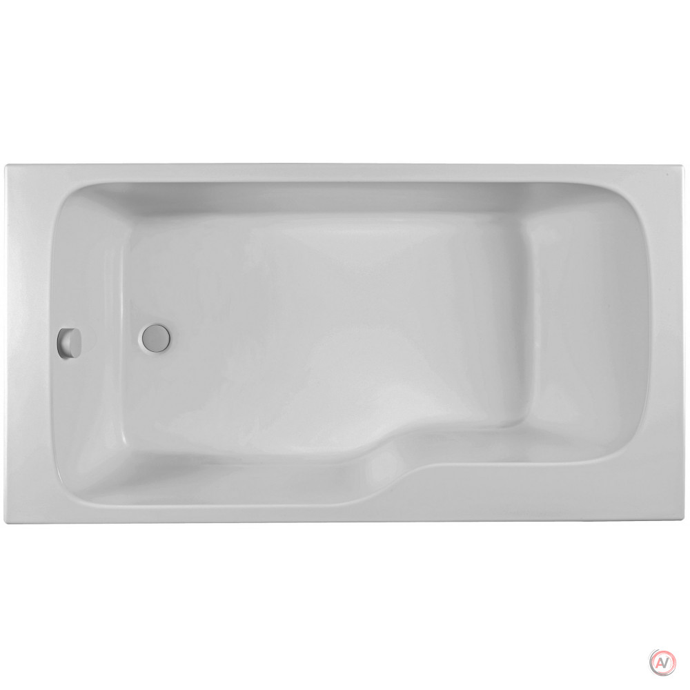 E6D065L-00 ванна прямоугольная BAIN-DOUCHE MALICE левая /170 х 90/(белый)