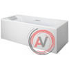 E6D080-00 фронтальный экран + боковой д/ванны ELITE/ODEON RIVE GAUCHE 170x70/170x75 (белый)