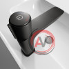 Смеситель для умывальника с инновационным управлением Push Control, графит, Slide, IDDIS, SLIGMBTi01