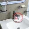 Смеситель для умывальника с инновационным управлением Push Control, графит, Slide, IDDIS, SLIGMBTi01