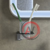 Подстаканник одинарный, матовое стекло, сплав металлов, Slide, графит, IDDIS, SLIGMG1i45