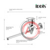Смеситель для ванны с длинным изливом, Stone, IDDIS, STOSB00i10WA