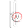 Душевая штанга Ravak Chrome 70 см 974.00, X07P013
