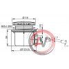 Сифон RAVAK PROFESIONAL 90 хpом, X01309