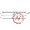 Полотенцедержатель (1 полотенце), 66 см Ravak TD 310.00, X07P325