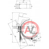 Смеситель для умывальника Ravak 10 Free -TD F 011.00 X070126