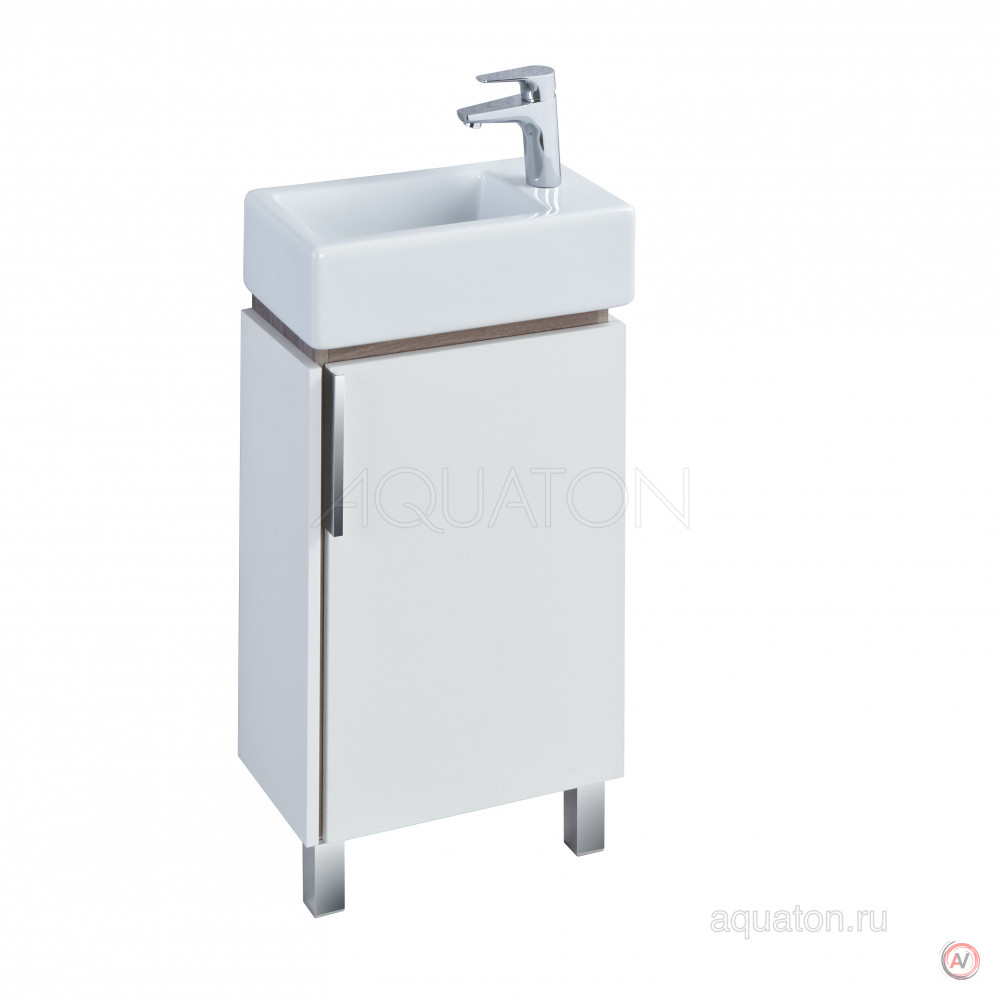 Тумба под раковину Aquaton Бэлла белый, джарра 1A221501BBAZ0