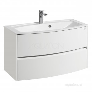 Тумба под раковину Aquaton Астера 95 белый 1A195301AS010