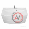 Тумба под раковину Aquaton Астера 95 белый 1A195301AS010