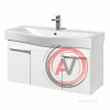 Тумба под раковину Aquaton Беверли 100 белый 1A236701BV010