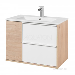 Тумба под раковину Aquaton Бостон 75 дуб эврика 1A240101BN010