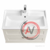 Тумба под раковину Aquaton Леон 80 дуб белый 1A186301LBPS0