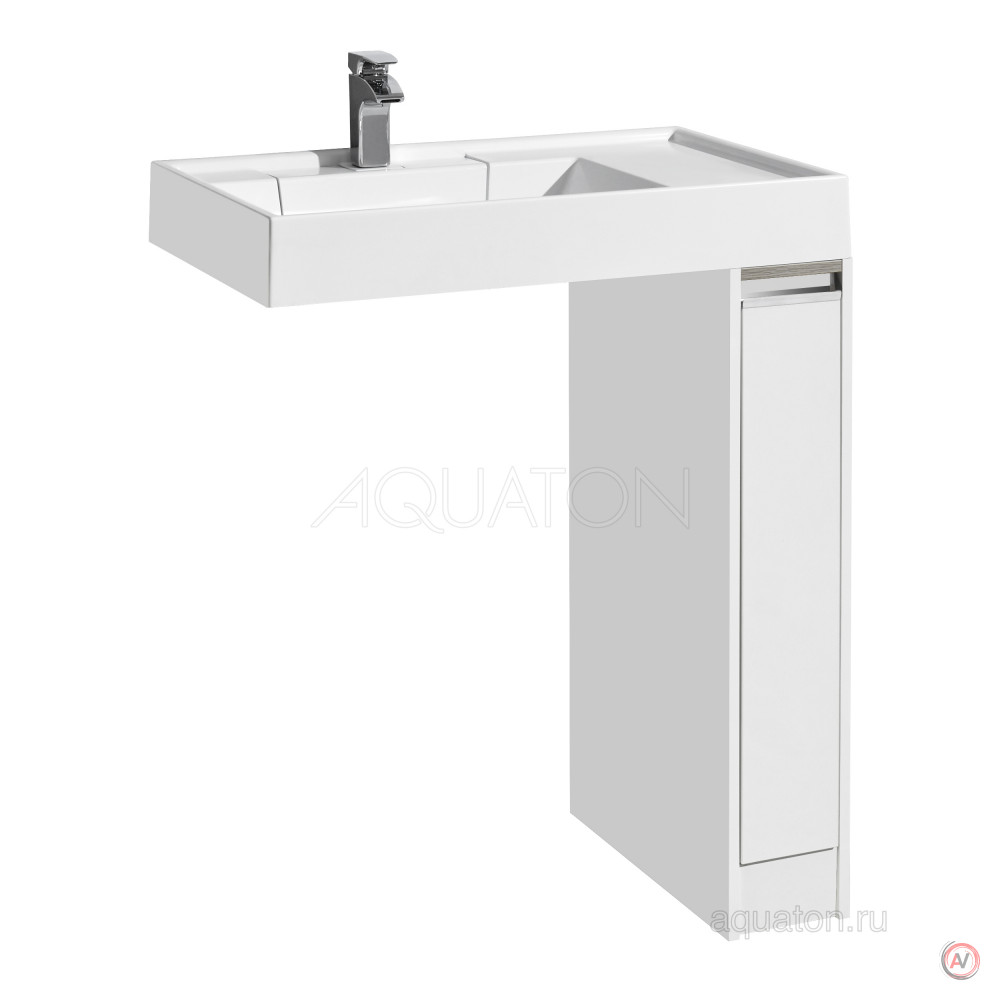 Тумба под раковину Aquaton Лондри 200 белый 1A236101LH010