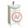 Тумба под раковину Aquaton Рико 50 белый, ясень фабрик 1A212401RIB90