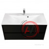 Тумба под раковину Aquaton Римини 100 черный 1A134501RN950