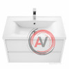 Тумба под раковину Aquaton Римини 80 белый глянец 1A226701RN010 NEW