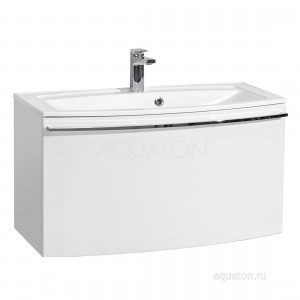 Тумба под раковину Aquaton Севилья 95 белый жемчуг 1A126401SEG30