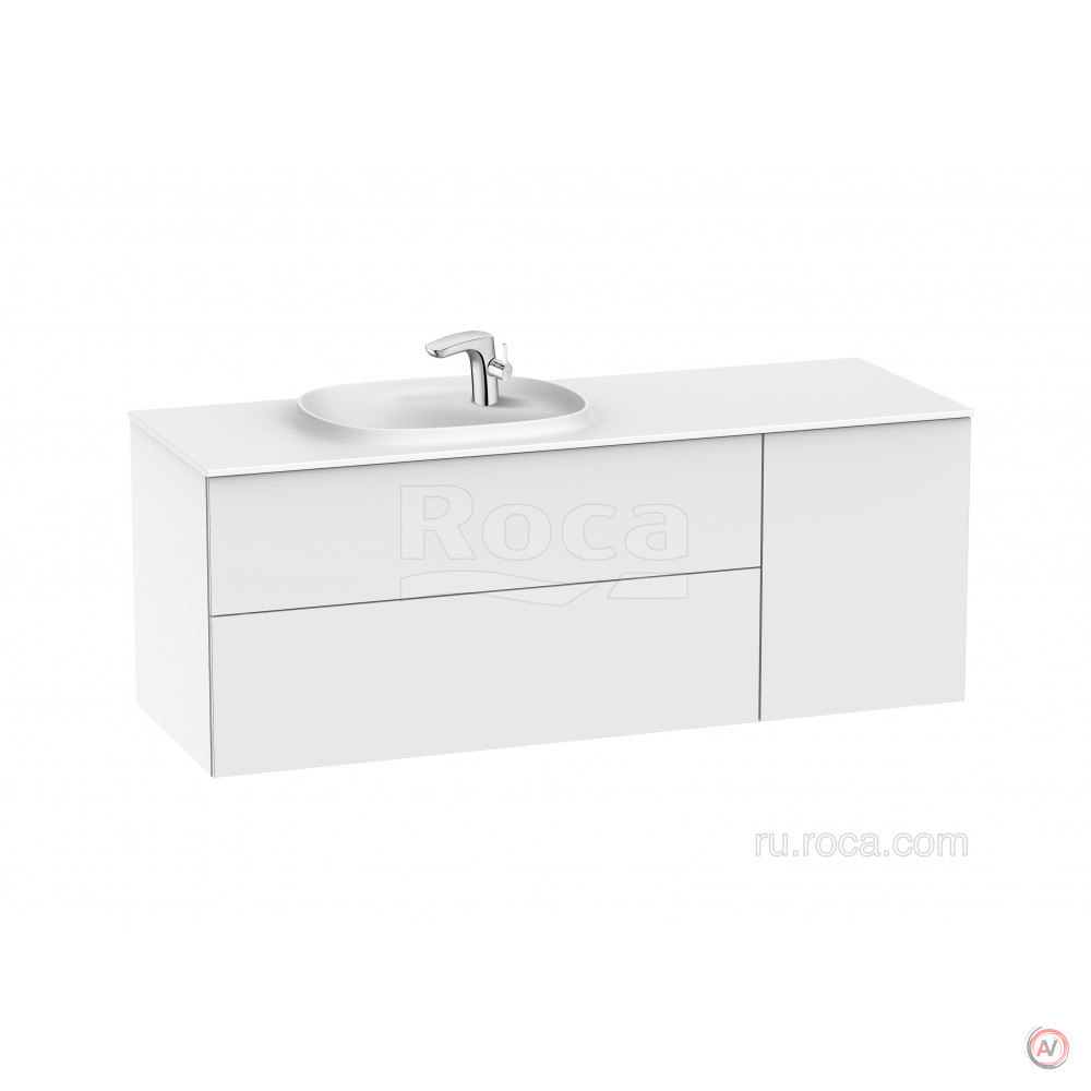 BEYOND модуль с раковиной с раковинойSFEX 4DW 1400MM LEFT GLWH