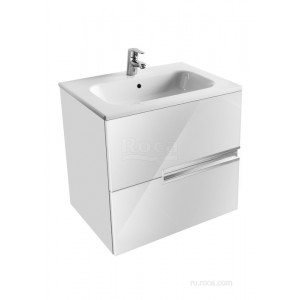 VICTORIA NORD ICE EDITION модуль для раковины, 2 ящика, 600 мм, белый глянец