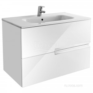 VICTORIA NORD ICE EDITION модуль для раковины, 2 ящика, 800 мм, белый глянец