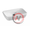 Умывальник накладной керамический Ravak Ceramic 600 R прямоугольный XJX01160002