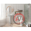 Унитаз-компакт Santek Бриз с диагональным выпуском 1WH302138