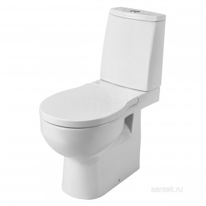Унитаз-компакт Santek Аллегро с горизонтальным выпуском 1WH301954