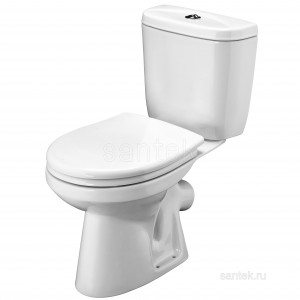 Унитаз-компакт Santek Анимо с диагональным выпуском 1WH110032