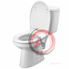 Унитаз-компакт Santek Анимо с диагональным выпуском 1WH110032