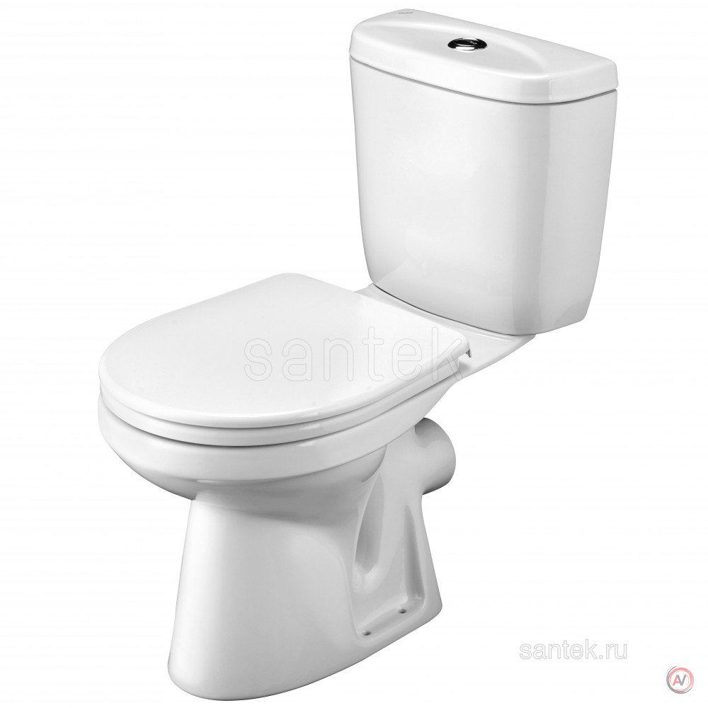 Унитаз-компакт Santek Анимо с горизонтальным выпуском 1WH302135