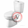 Унитаз-компакт Santek Анимо с горизонтальным выпуском 1WH302135